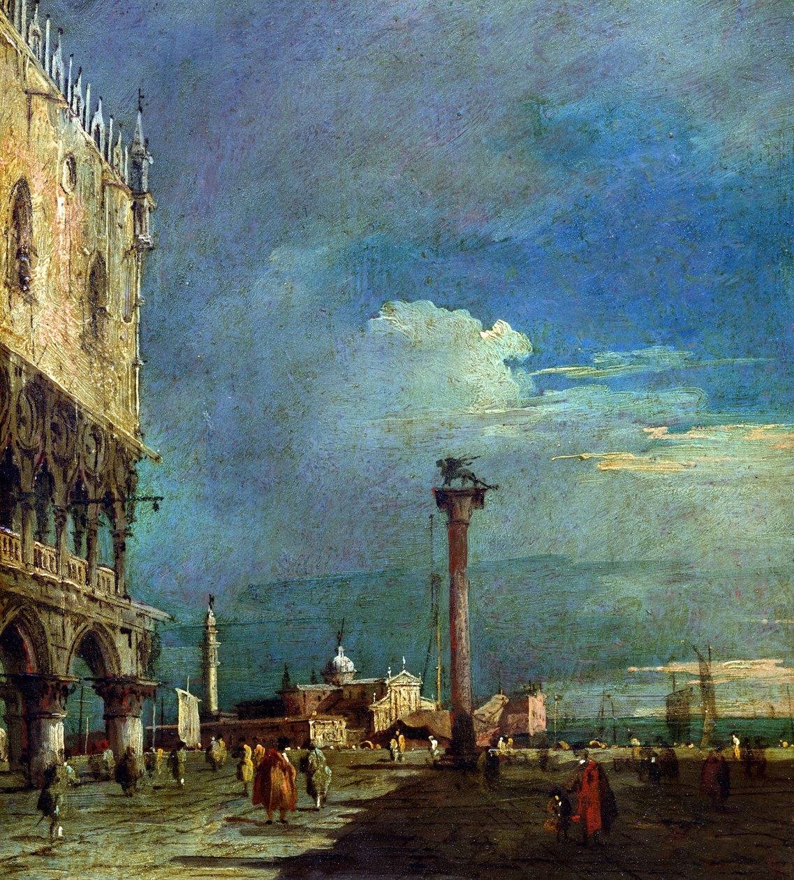 Wenecja, Piazzetta di San Marco autorstwa Francesco Guardi