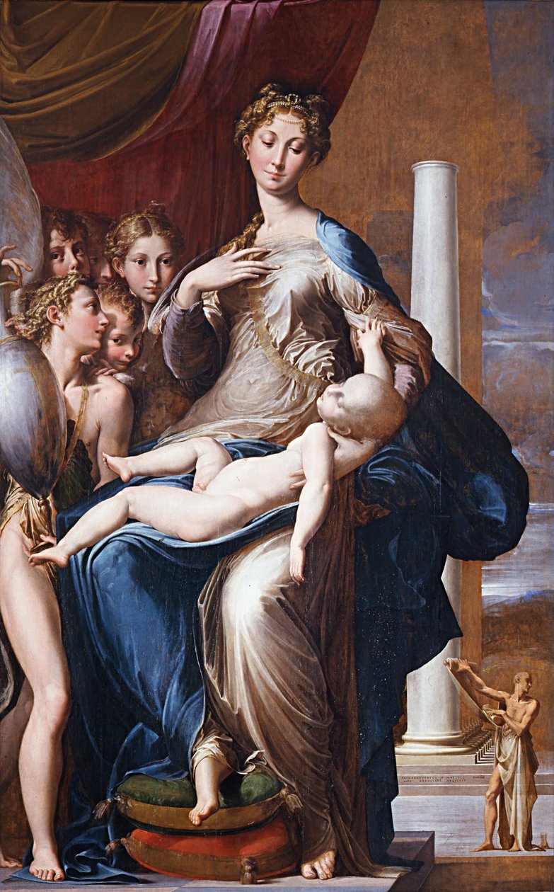 Madonna z długą szyją autorstwa Parmigianino