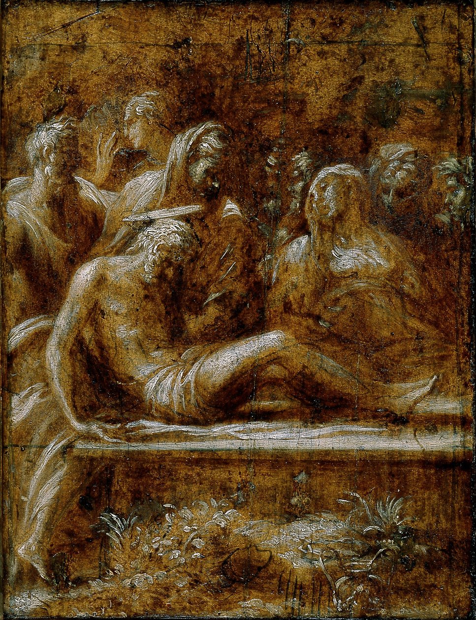 Złożenie do grobu Chrystusa autorstwa Parmigianino