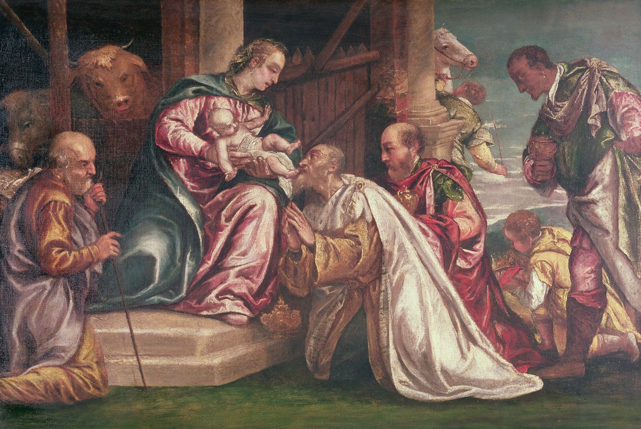 Adoracja Magów autorstwa Francesco Montemezzano
