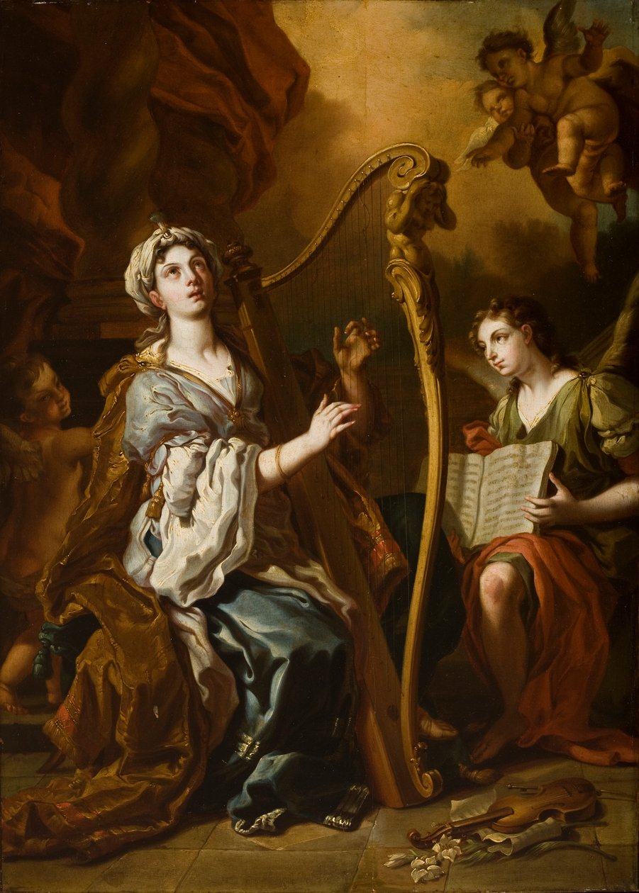 Św. Cecylia autorstwa Francesco Solimena