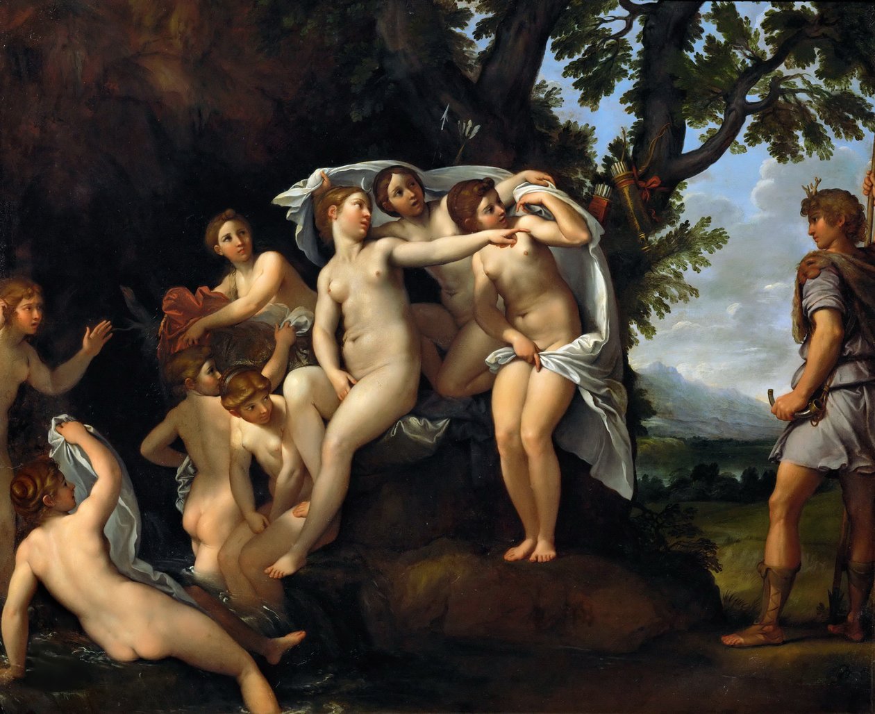 Diana i Akteon, ok. 1930 r. 1617. autorstwa Francesco Albani