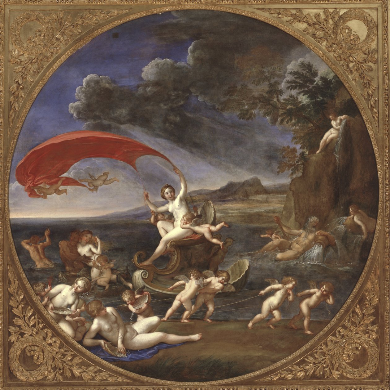 Żywioł wody, 1625-28 autorstwa Francesco Albani