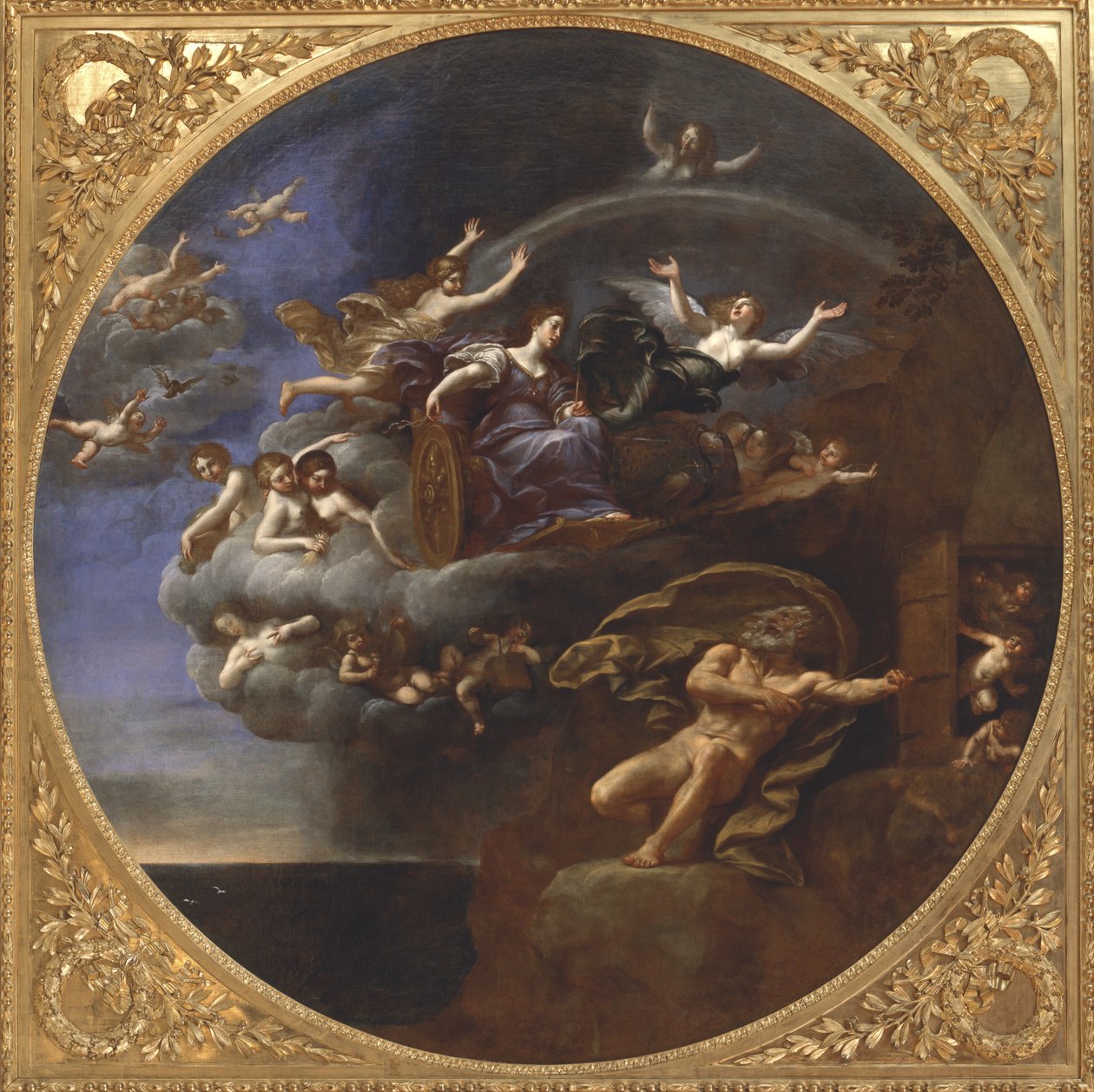 Żywioł powietrza, 1625-28 autorstwa Francesco Albani