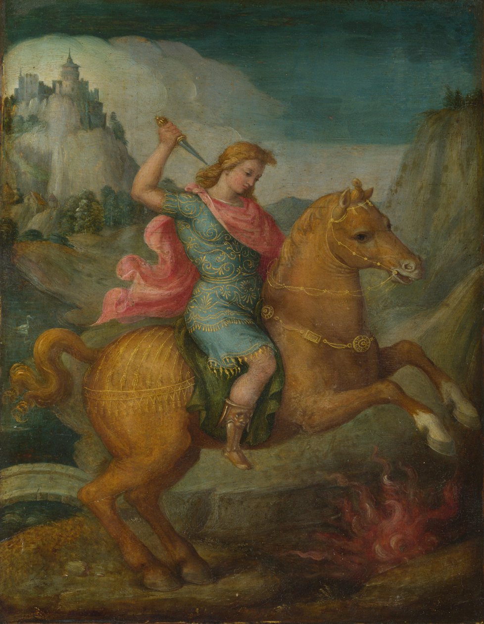 Marek Curtius, ok. 1525 autorstwa Francesco Ubertini Bacchiacca