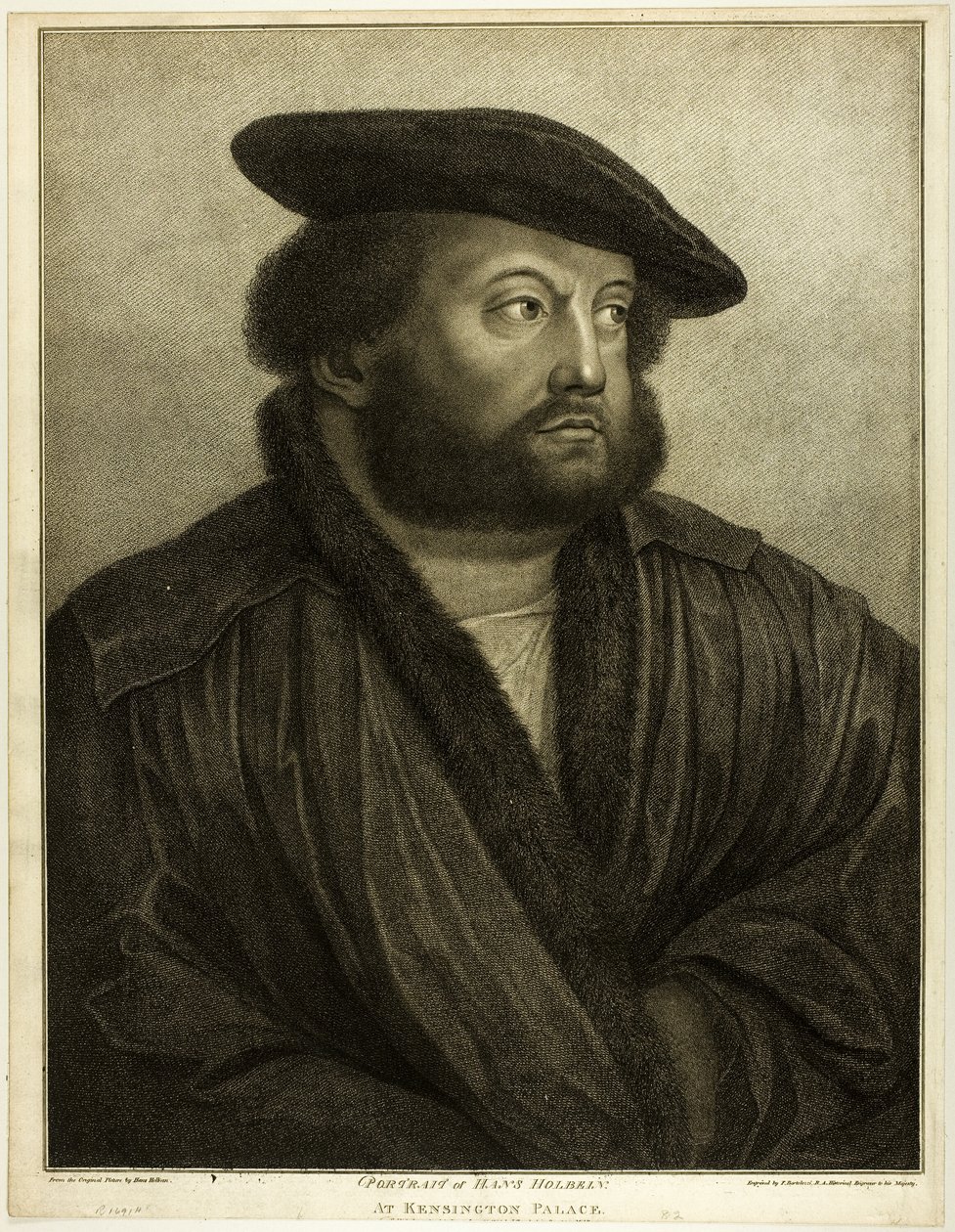 Hans Holbein autorstwa Francesco Bartolozzi