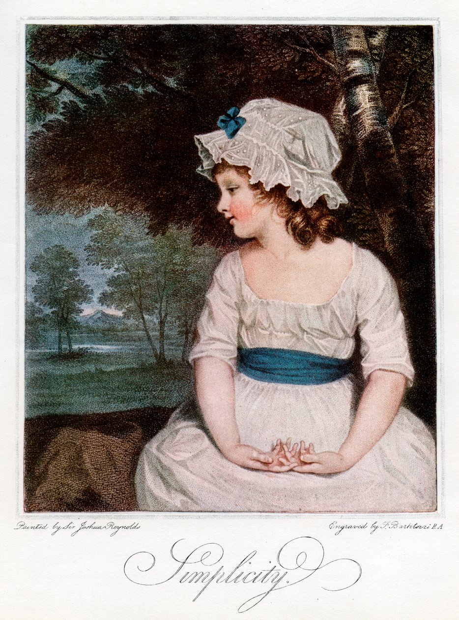Prostota, 1905. autorstwa Francesco Bartolozzi
