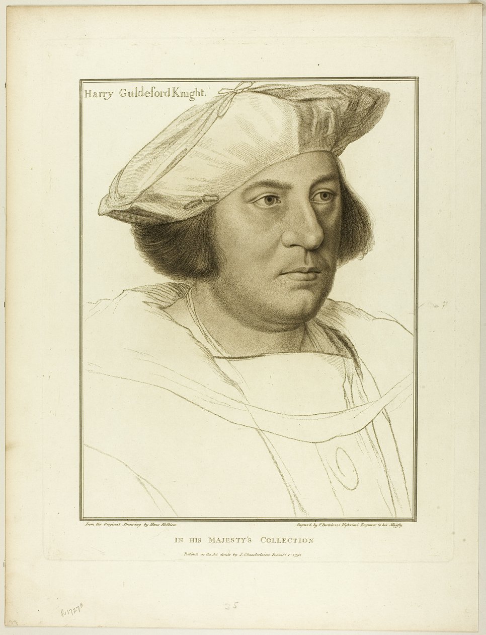 Sir Henry Guildford autorstwa Francesco Bartolozzi