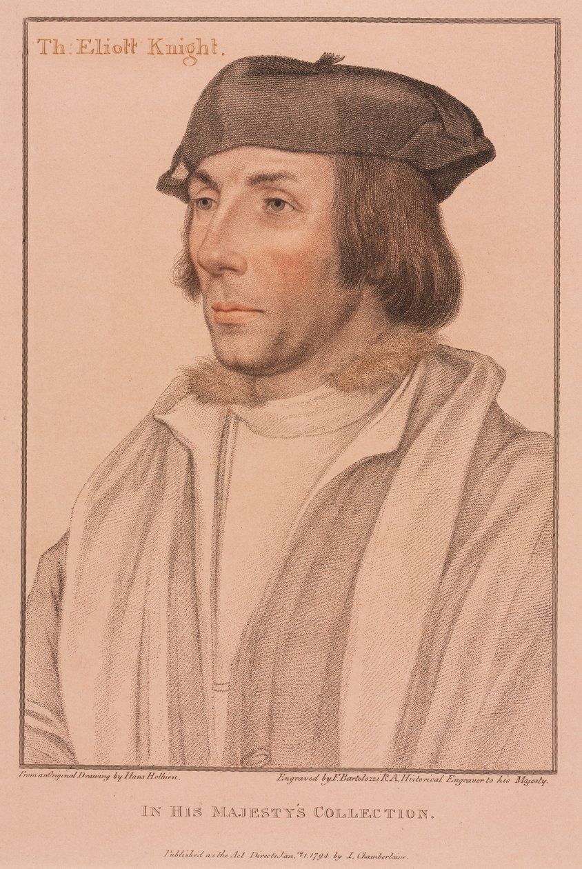 Sir Thomas Elyot, 1794. autorstwa Francesco Bartolozzi