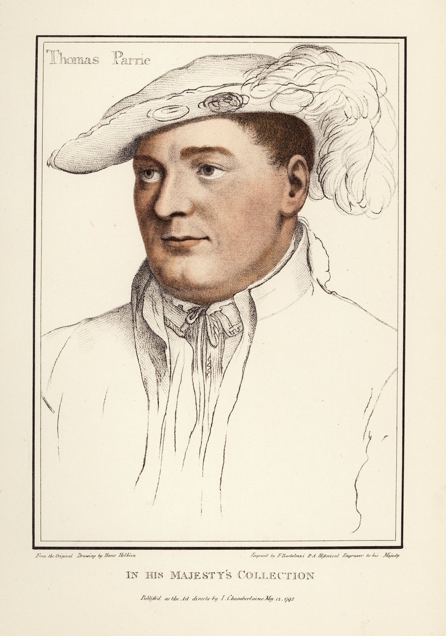 Sir Thomas Parry (1515-1560) autorstwa Francesco Bartolozzi