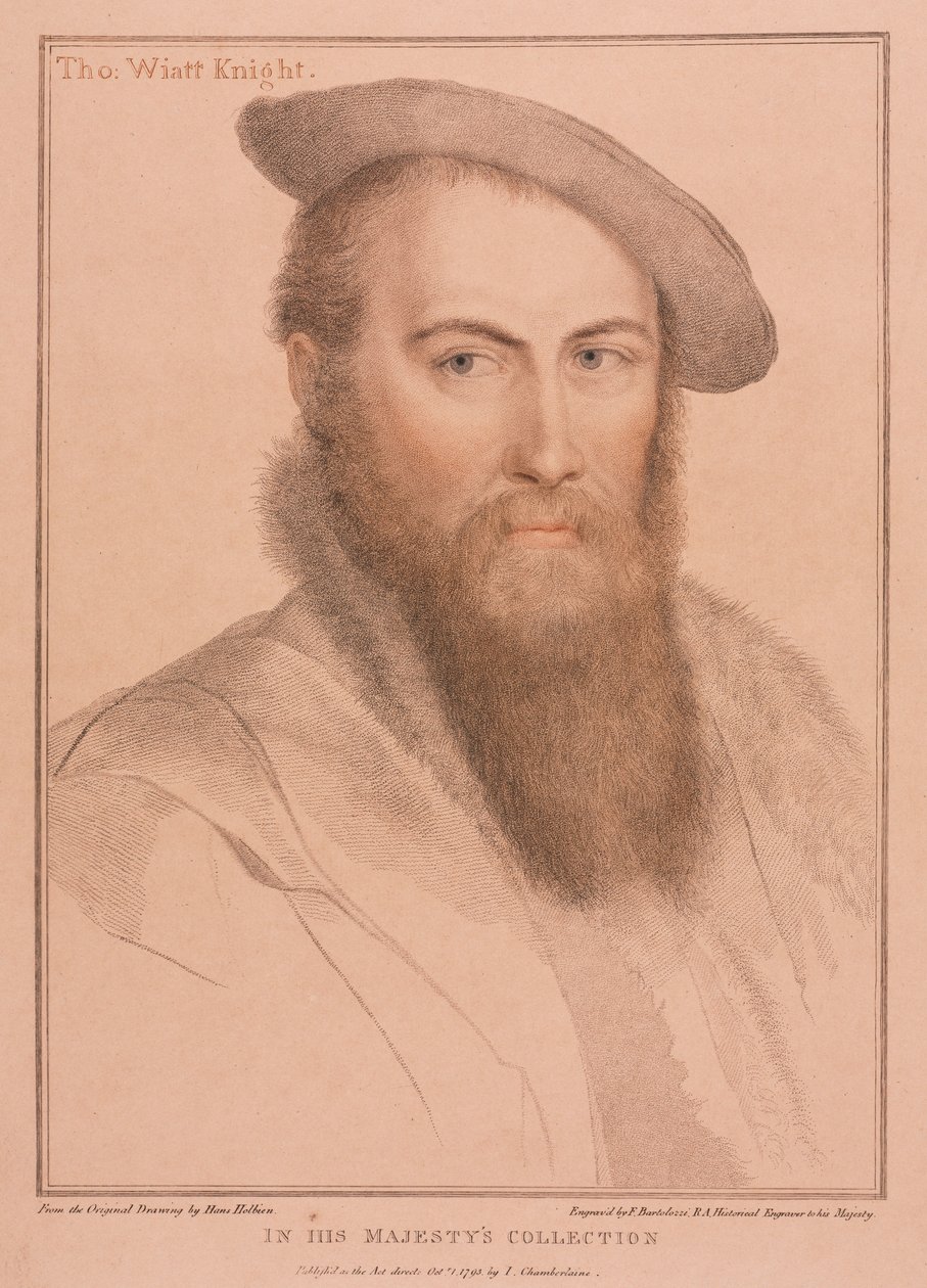 Sir Thomas Wyatt, 1793. autorstwa Francesco Bartolozzi