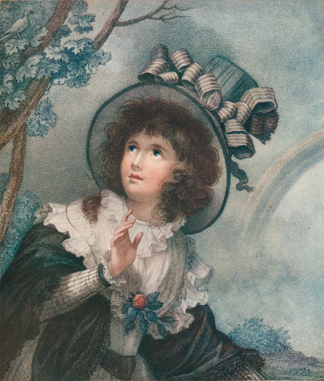 Wiosna, c1747-1815, 1919 autorstwa Francesco Bartolozzi