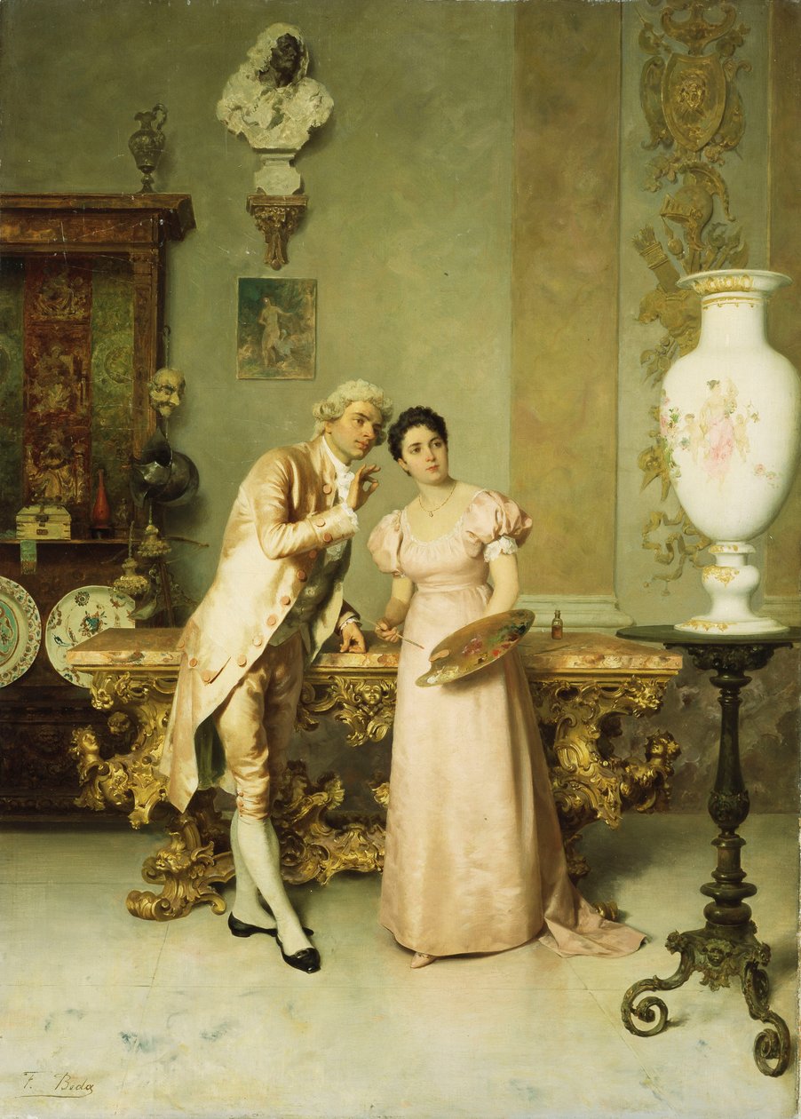 Rzadki wazon autorstwa Francesco Beda