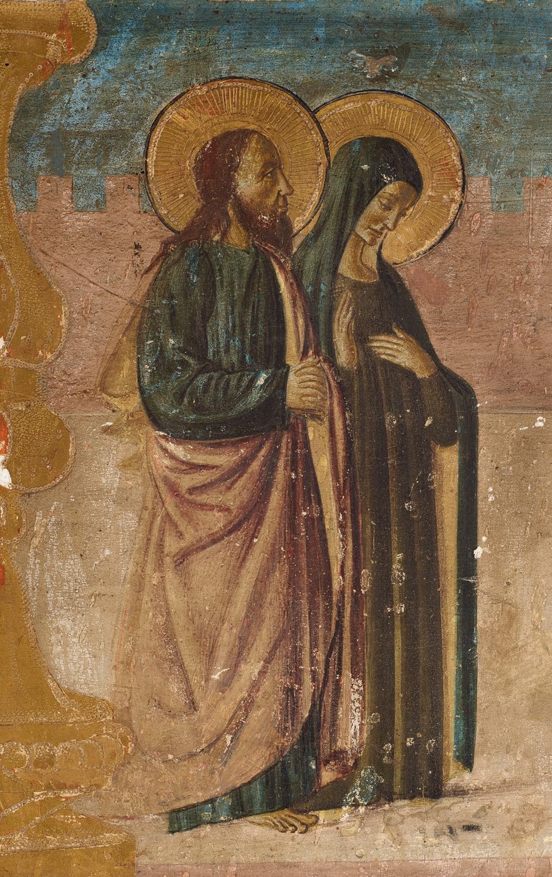 Święci Anna i Joachim autorstwa Francesco Botticini