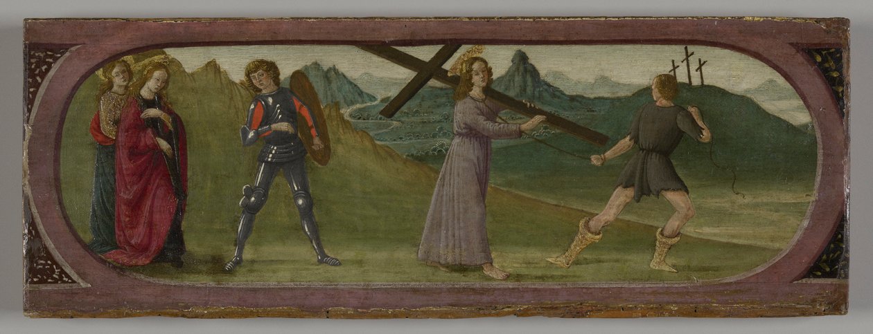 Droga na Kalwarię autorstwa Francesco Botticini