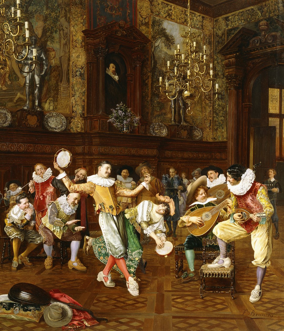 Saltarello, autorstwa Francesco Brunery