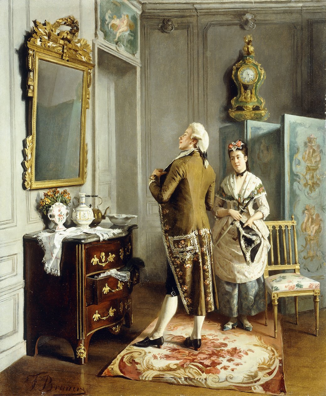 Próżność, autorstwa Francesco Brunery