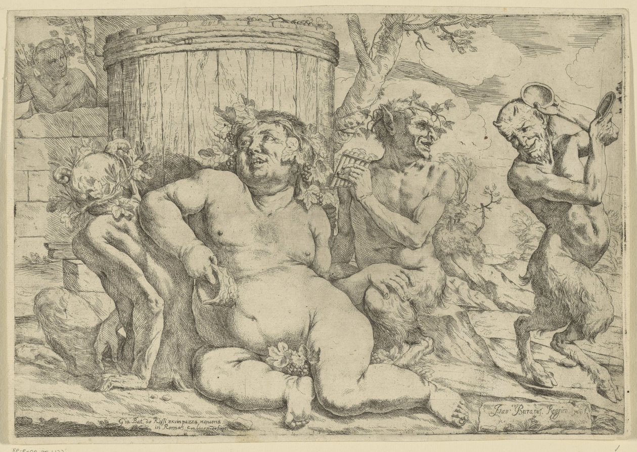 Silenus autorstwa Francesco Burani