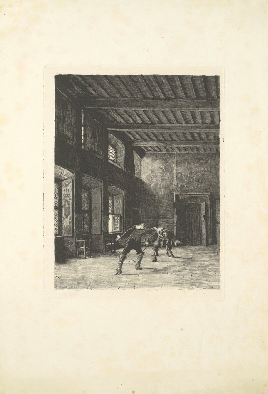 Pojedynek autorstwa Francesco Colombi Borde
