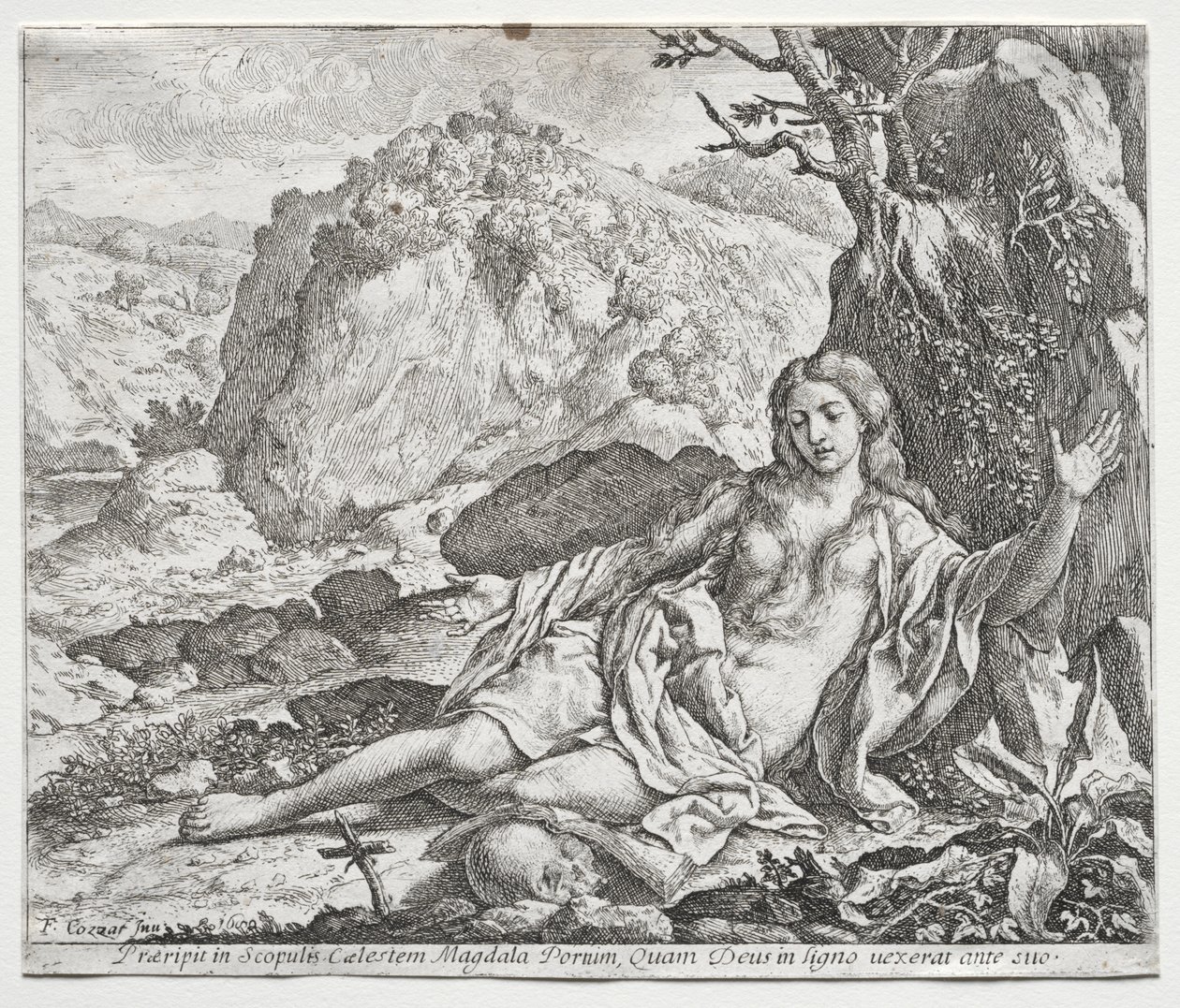 Magdalena pokutująca autorstwa Francesco Cozza