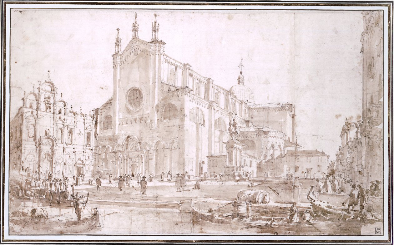 Święci Jan i Paweł autorstwa Francesco Guardi