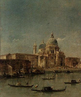 Wenecja, Santa Maria della Salute autorstwa Francesco Guardi