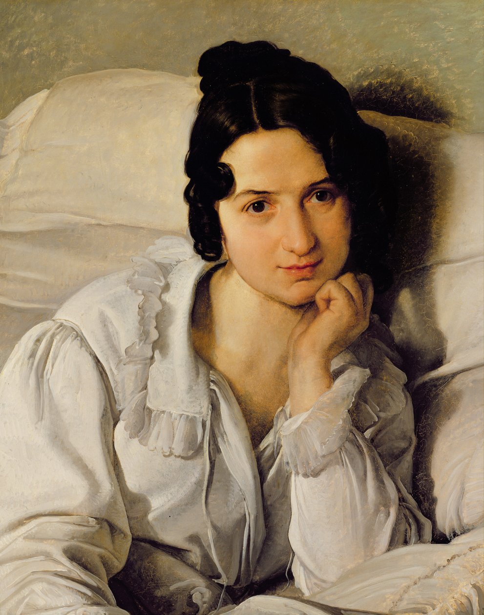 Karolina Zucchi, 1825 autorstwa Francesco Hayez