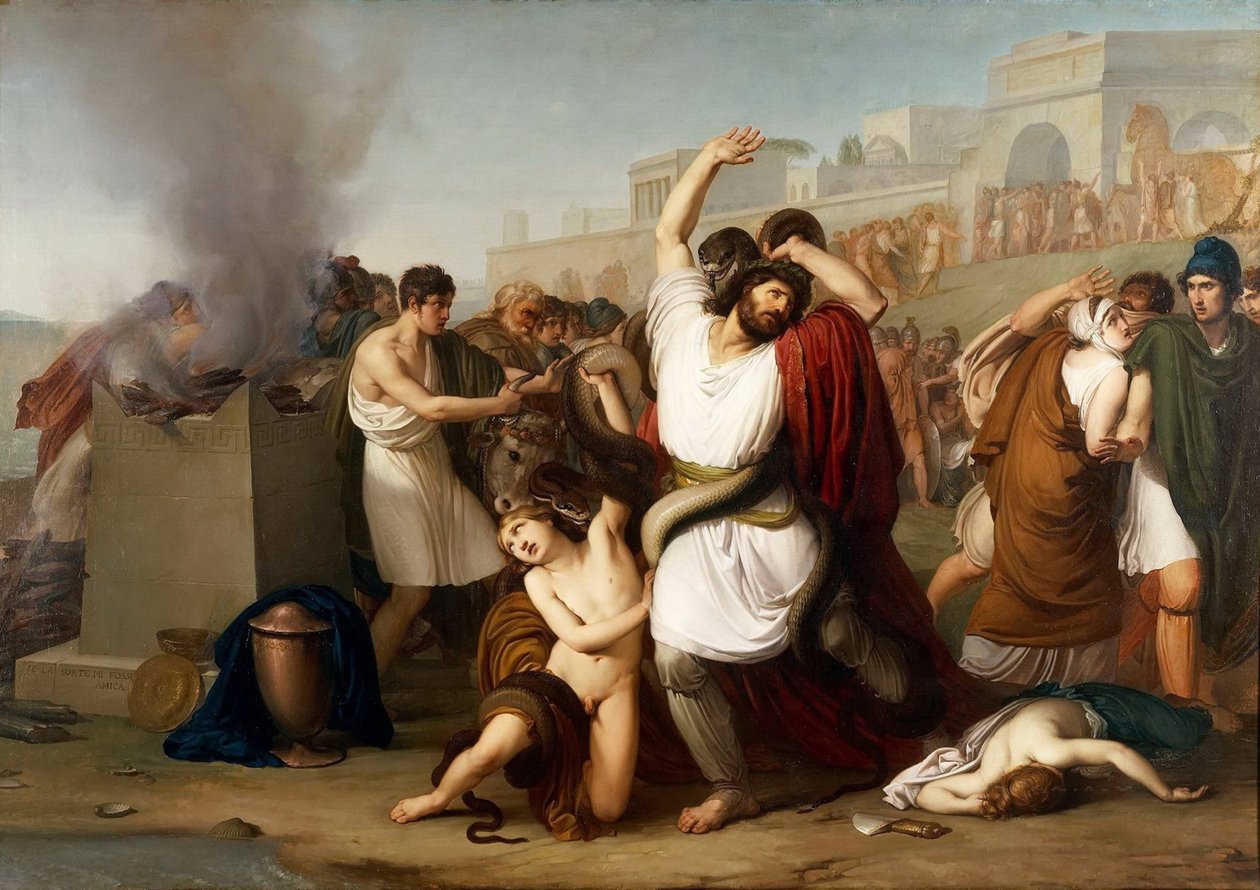 Laokoona, 1812 r. autorstwa Francesco Hayez