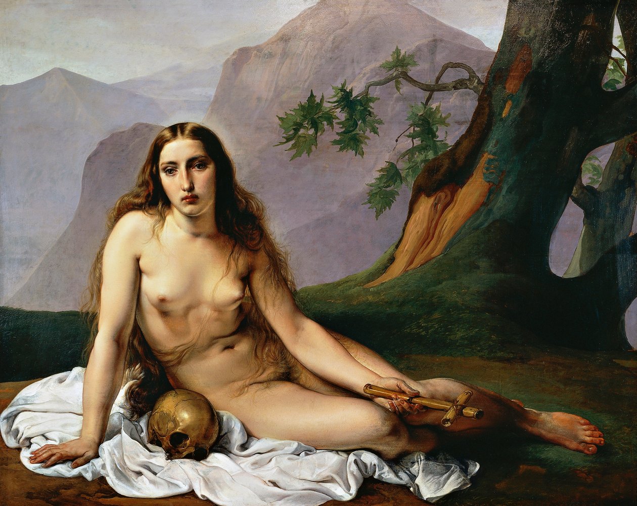 Pokutująca Magdalena autorstwa Francesco Hayez