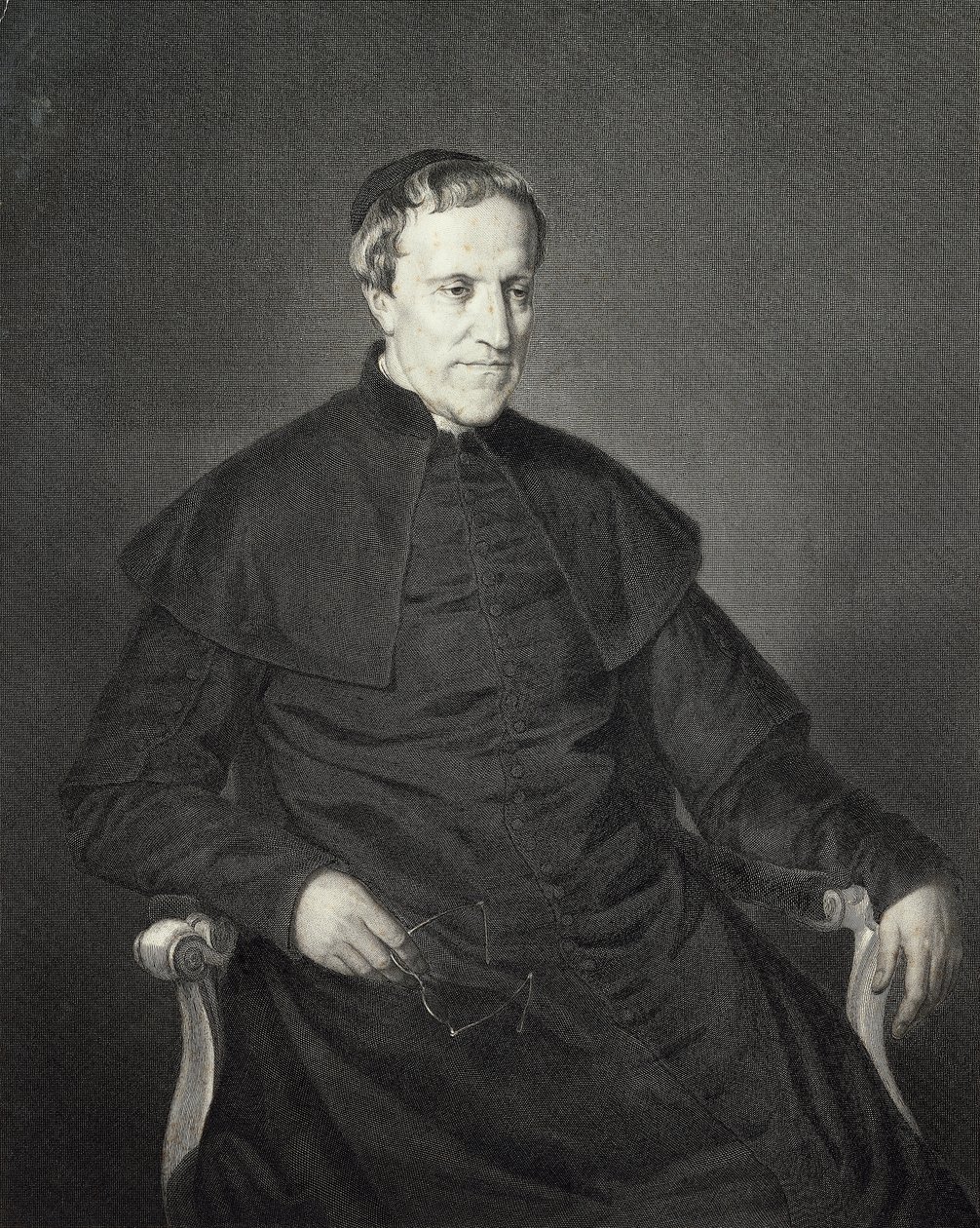 Portret Antonio Rosminiego (Rovereto autorstwa Francesco Hayez