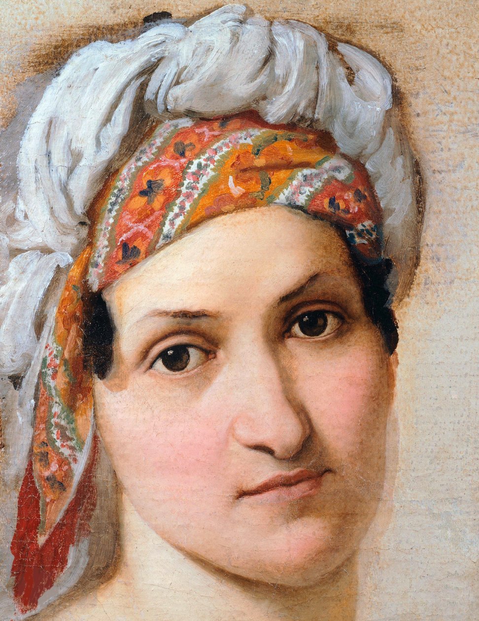 Portret jego żony Vincenzy Scaccia, 1816. autorstwa Francesco Hayez