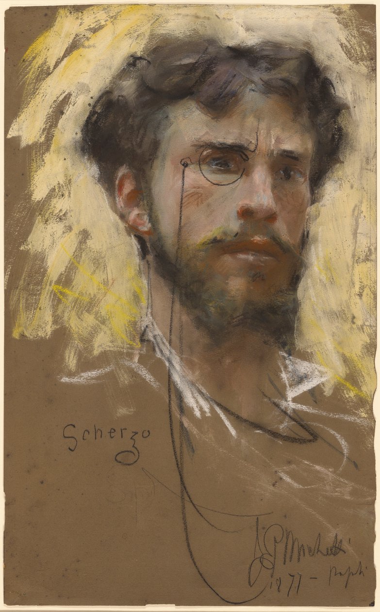 Autoportret autorstwa Francesco Paolo Michetti