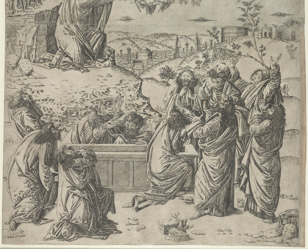Wniebowzięcie Najświętszej Maryi Panny, c. 1495. autorstwa Francesco Rosselli