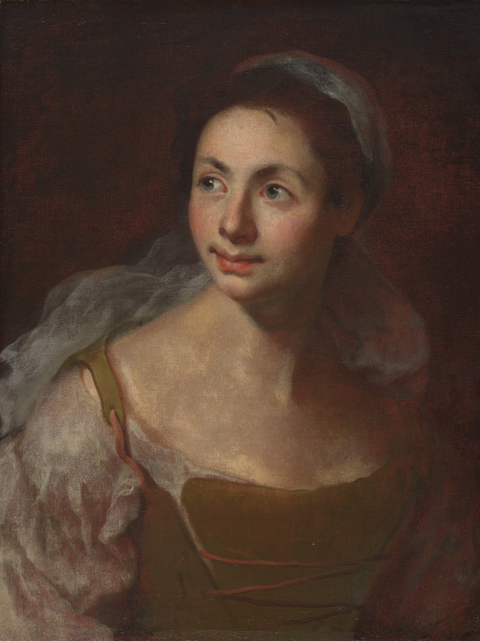 Portret dziewczyny autorstwa Francesco Solimena