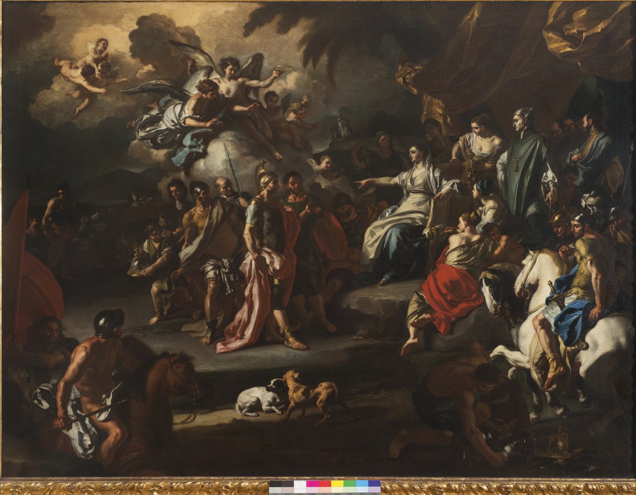 Prorokini Debora, 1720-25 autorstwa Francesco Solimena