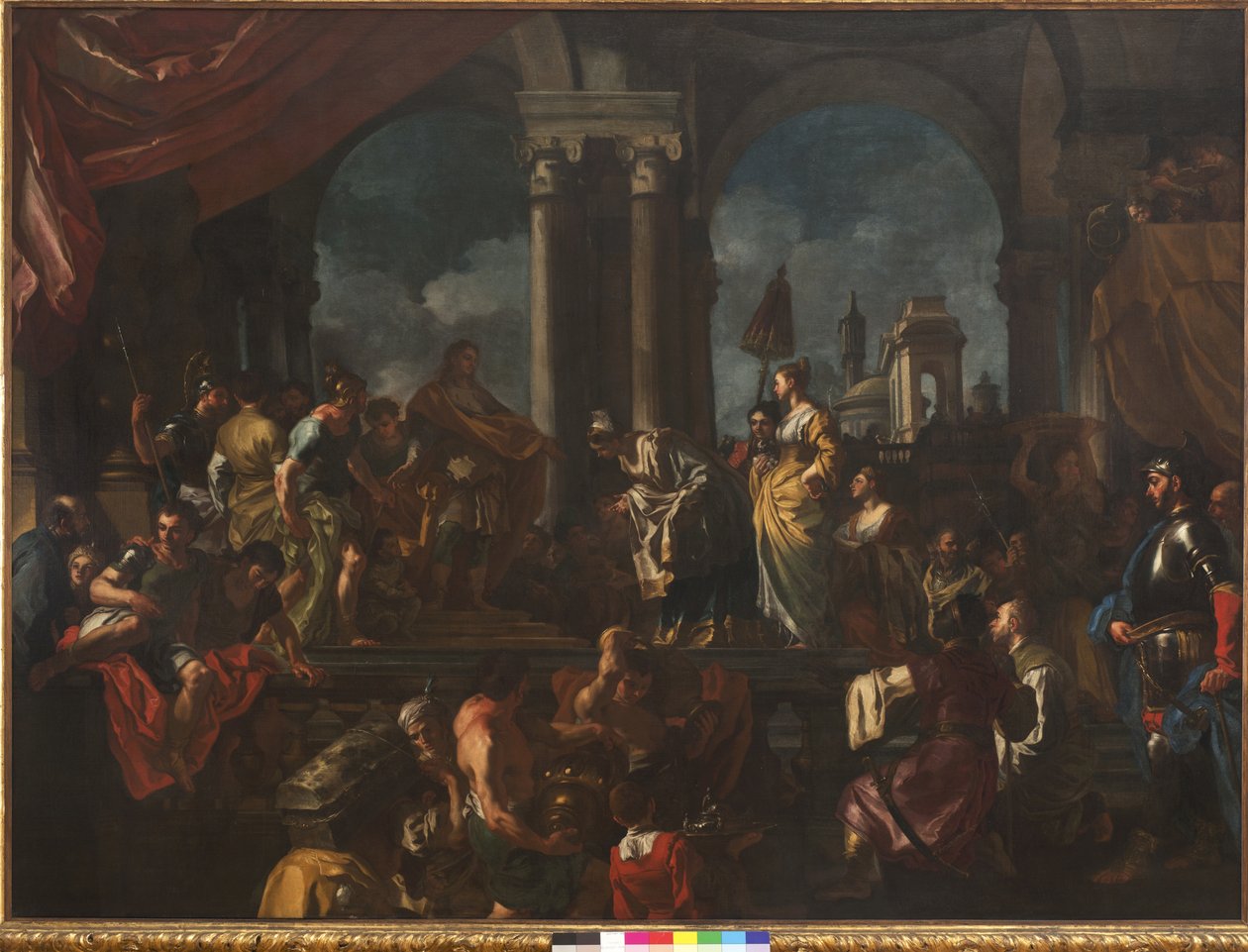 Królowa Saby, 1720-21 autorstwa Francesco Solimena