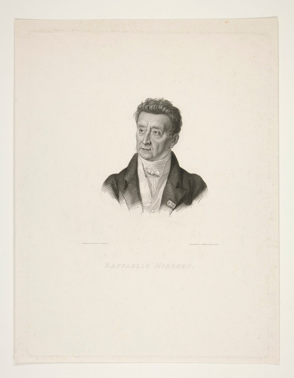 Portret Rafaela Morghen autorstwa Francesco Vendramini