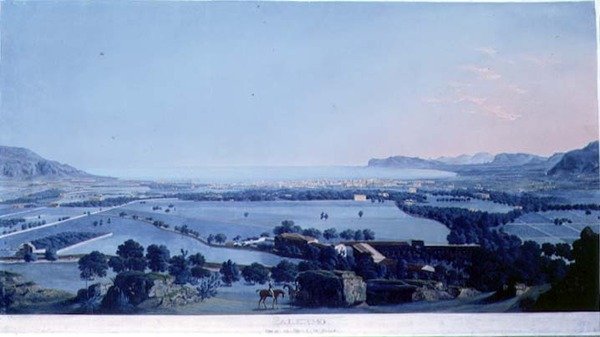 Palermo, w pobliżu Zatoki Falco autorstwa Francesco Zerillo