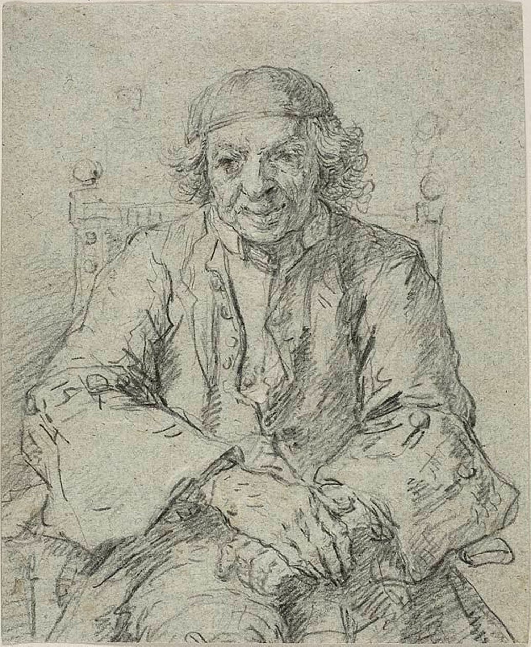 Portret starca autorstwa Francesco Zuccarelli