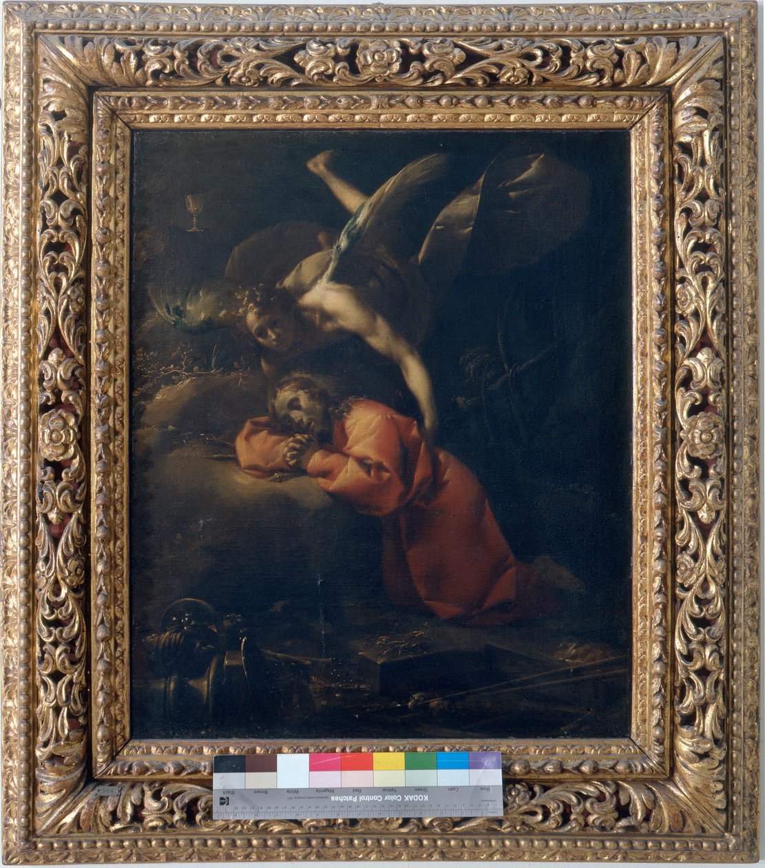 Chrystus w ogrodzie Getsemane autorstwa Francesco del Cairo