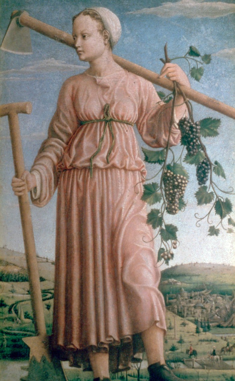 Alegoria Jesieni, XV w. autorstwa Francesco del Cossa