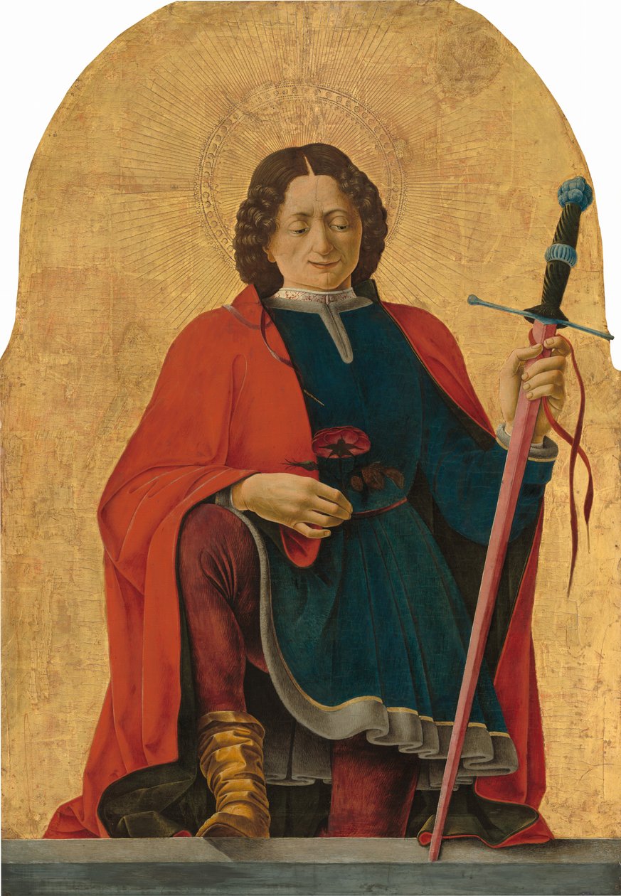 Św. Florian, c. 14731474. autorstwa Francesco del Cossa