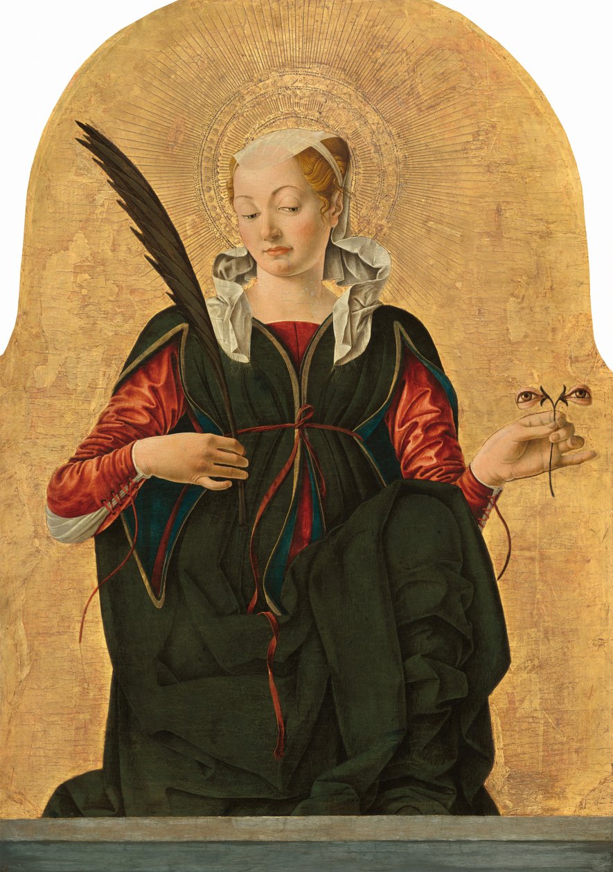 Św. Łucja autorstwa Francesco del Cossa