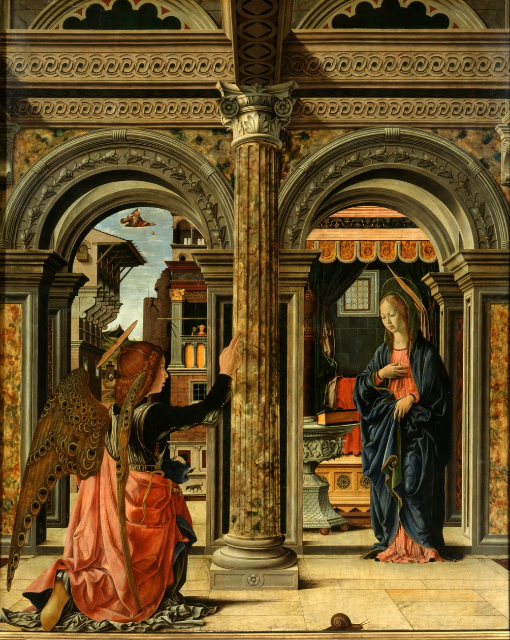 Zwiastowanie autorstwa Francesco del Cossa