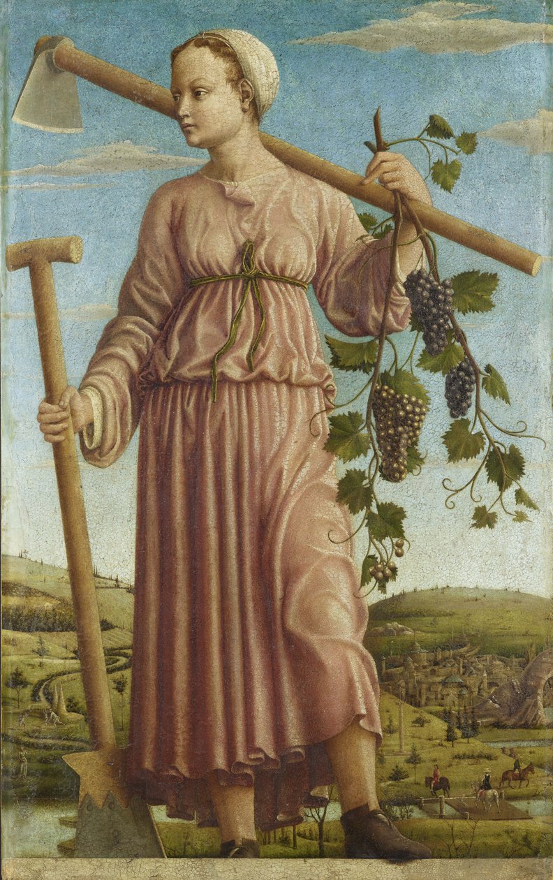 Muza Polihymnia, ok. 1459. autorstwa Francesco del Cossa