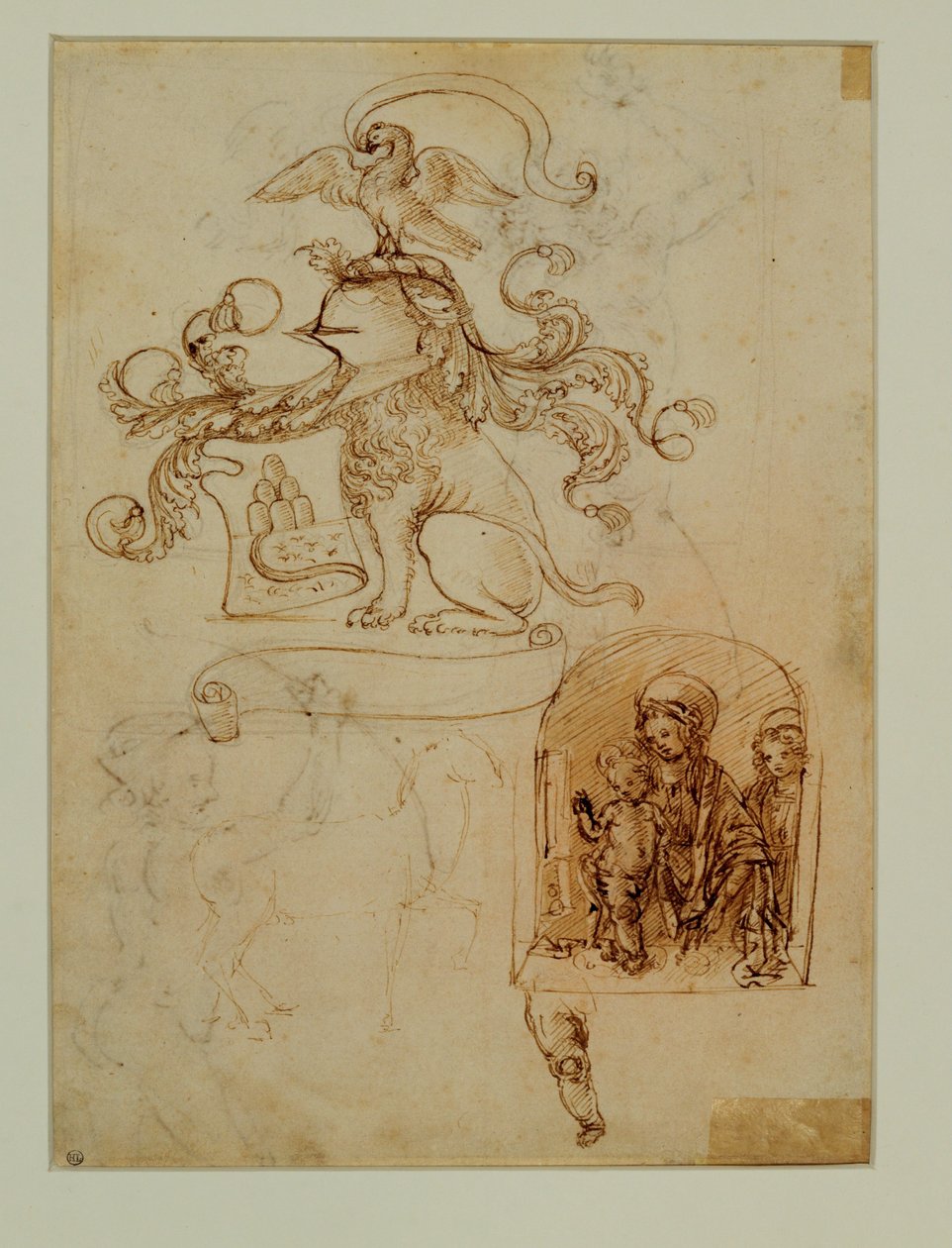 Elementy heraldyczne ... autorstwa Francesco di Simone (attr. to)