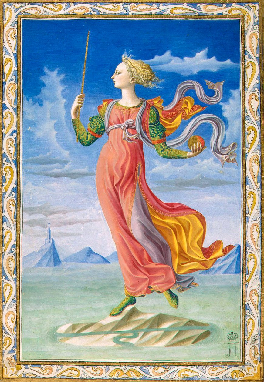 Alegoria Rzymu, c1448. autorstwa Francesco di Stefano Pesellino