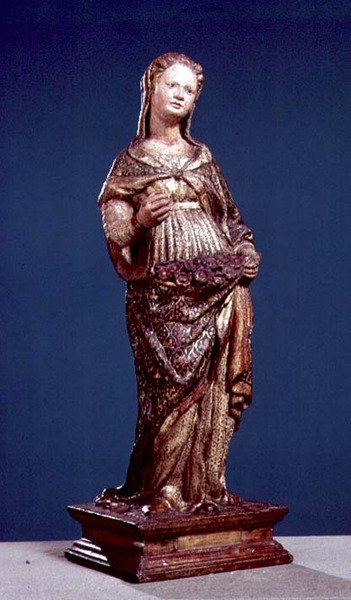 Św. Dorota (drewno polichromowane) autorstwa Francesco di Valdambrino