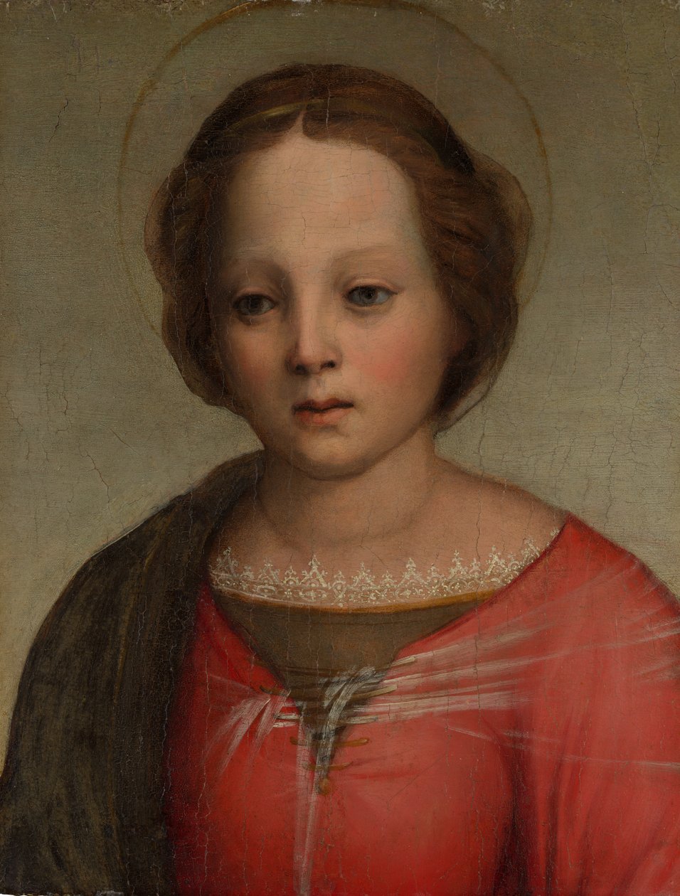 Głowa Madonny, ca. 1509. autorstwa Francesco di Cristofano Franciabigio