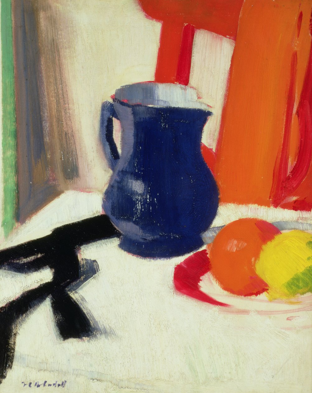 Niebieski i pomarańczowy autorstwa Francis Campbell Boileau Cadell